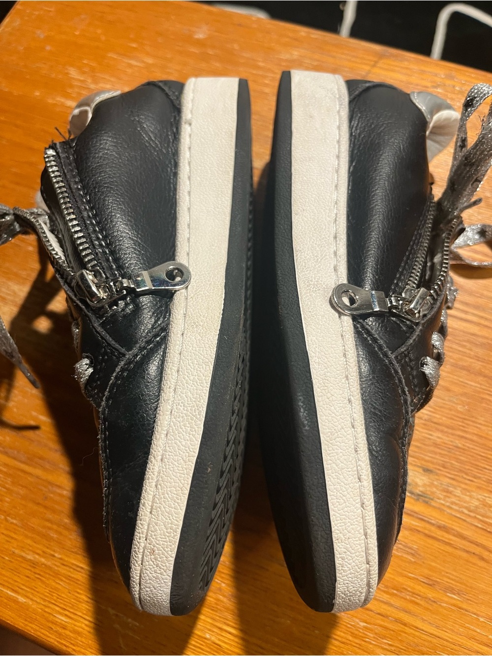 Vintage Havana Stylish original Design Distressed Leather low-top sneakers SZ 3 - Picture 8 of 9
